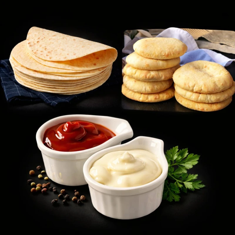 Alimentos secos y Salsas